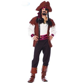 déguisement de pirate des sept mers pour homme | jourdefete.com