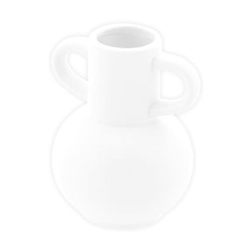 Craquez pour cette splendide amphore blanc en céramique pour votre table | jourdefete.com