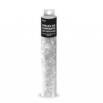 Perles de diamants décoratives - 75 g - Couleur au choix