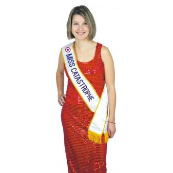 Écharpe de Miss pour adulte - Modèle au choix