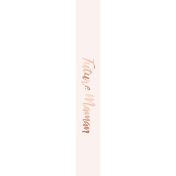 écharpe future maman rose gold | jourdefete.com