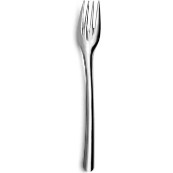6 fourchettes en acier inoxydable sur carte - 16,5 cm - Collection Slim²