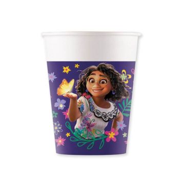 Placez ces sublimes gobelets en carton - 20 cl - Encanto™ sur la table lors de l’anniversaire de votre enfant | jourdefete.com