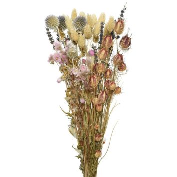 Bouquet sur tige de fleurs séchées - 45 cm | jourdefete.com