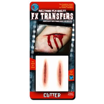 Transfert cicatrice 3D "Coupures"