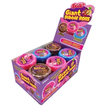Chewing-gums enroulés "Giant Bubble Rolls" | jourdefete.com
