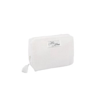 Trousse de Toilette en Gaze de Coton - Modèle Maîtresse