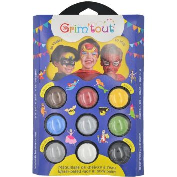 Grande palette de maquillage Super Hero Grim'tout | jourdefete.com