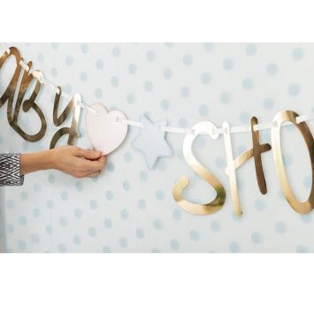 Guirlande Baby Shower - So Chic - OR