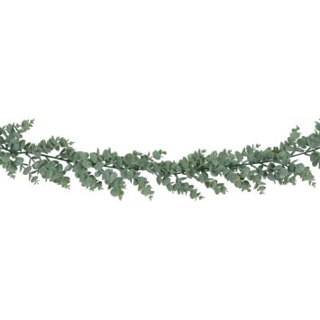 Craquez pour cette belle guirlande verte avec effet blanchi pour votre événement | jourdefete.com