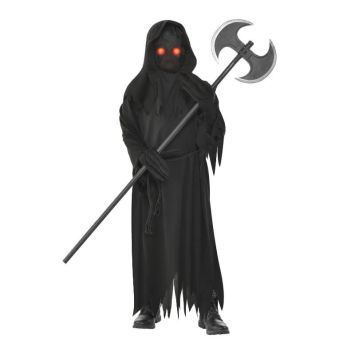 déguisement de faucheur avec masque lumineux pour garçon | jourdefete.com