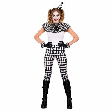 Kit d'accessoires de Clown Maléfique pour adulte