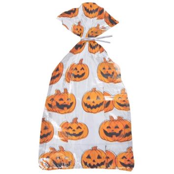 20 sachets bonbons citrouille pour Halloween