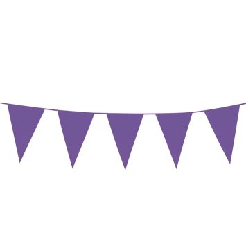 Guirlande Fanions Géants - Violet