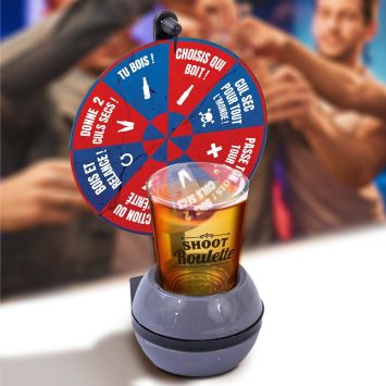 Jeu à boire - Shot Roulette - Collection SOS Apéro
