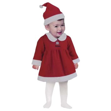 Costume de Mère Noël Bébé 1er Prix - 12/18 mois