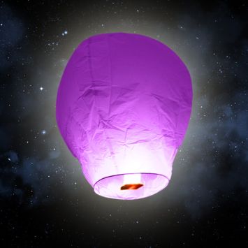 Lanterne volante "ballon" - Parme