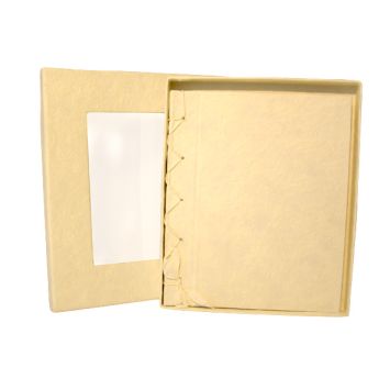 Livre d'Or en Coton Ivoire - Petit