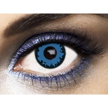 Lentilles Fantaisies  - Bleu - Wolf - 1 Jour (Sans correction) | jourdefete.com