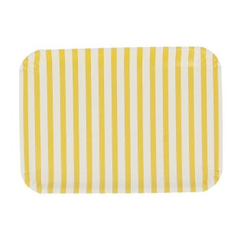 3 plateaux en carton - 35 x 25,5 cm - Collection Mix & Match - Couleur au choix