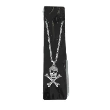 Ce collier tête de mort vous permettra d'être au centre de la soirée | jourdefete.com