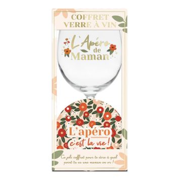 Craquez pour ce magnifique coffret verre à vin à offrir à votre maman | jourdefete.com