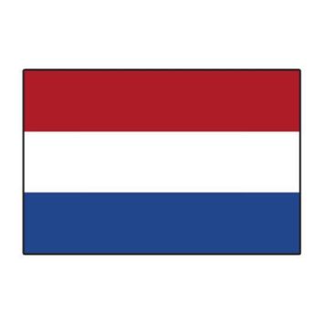 Lot de 10 drapeaux - Pays Bas