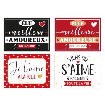 magnet amour modèle au choix | jourdefete.com