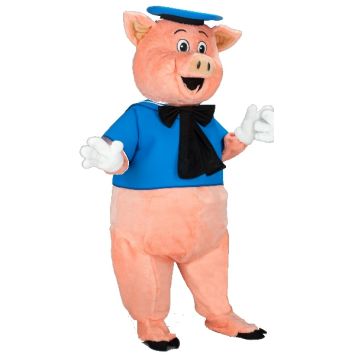 Mascotte 3 petits cochons