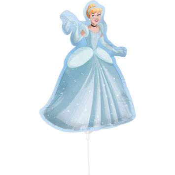 Mini-ballon en aluminium - Cendrillon - 9'' - Princesses Disney™