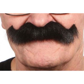 Moustache "Professeur" - Noir 