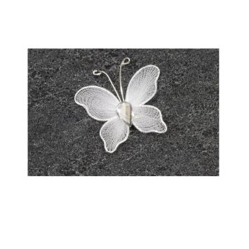 Décoration de Table - Papillon Blanc