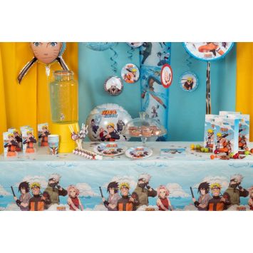 Nappe en papier recyclable FSC® - 136 x 228 cm - Naruto Shippuden ®