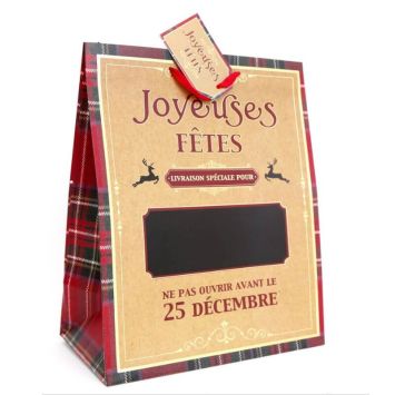 sac-cadeaux-noel-tartan | jourdefete.com