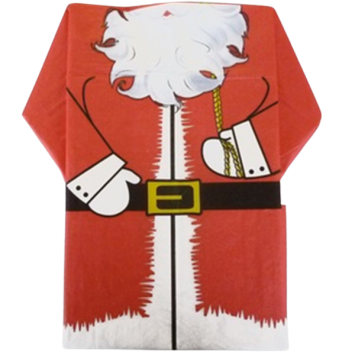 Serviettes en papier motif Père Noël par lot de 10 | jourdefete.com