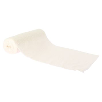 Chemin de table Fluffy en tissu - Noël - 28 cm x 3 m
