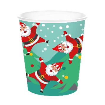 gobelet en carton pere noel | jourdefete.com