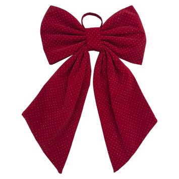 Nœud pour décoration de Noël | jourdefete.com