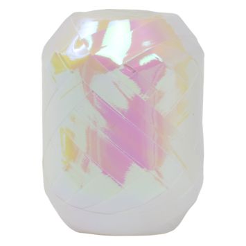 Bolduc irisé blanc pour décorations et cadeaux | jourdefete.com