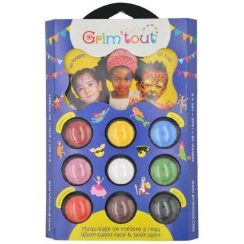 Grande palette de maquillage Carnaval Grim'tout | jourdefete.com
