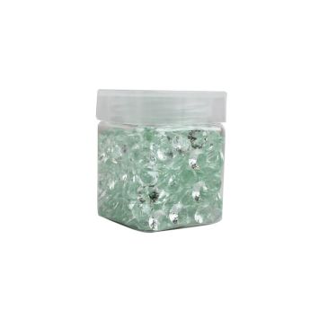 Perle de pluie diamants 110 gr - Vert menthe