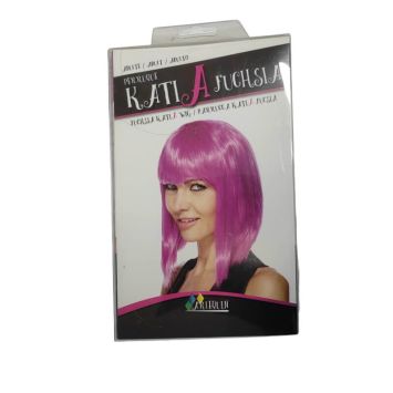 perruque Katia fuchsia | jourdefete.com