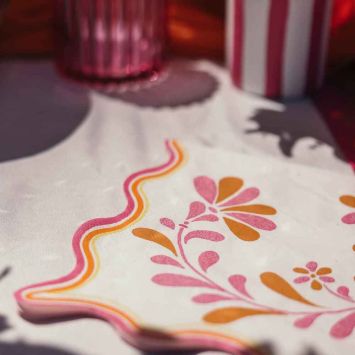16 serviettes en papier - 33 x 33 cm - Collection Pink Lemonade