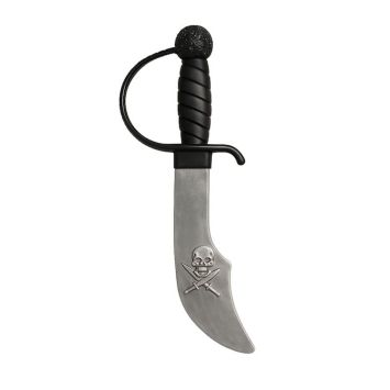 Sabre pirate 37 cm avec crâne et sabres croisés | jourdefete.com