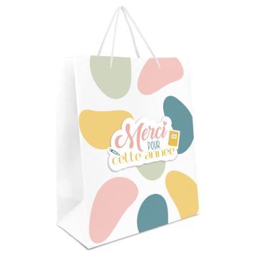 Pochette Cadeau Scolaire - Merci pour cette année - Taille Moyenne | jourdefete.com