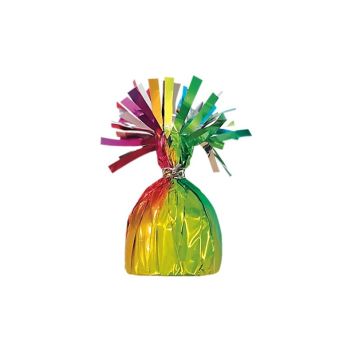 Poids pour ballon à hélium arc-en-ciel – 160 g | jourdefete.com