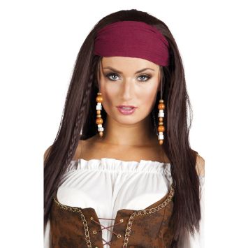 Perruque de Femme Pirate