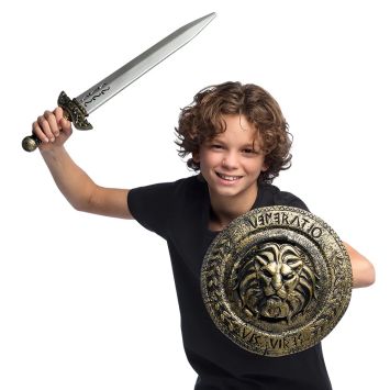 Kit d'accessoires de Gladiateur Romain pour enfant