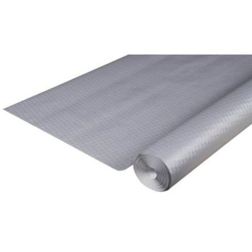 Rouleau de nappe métallisé en papier gaufré - 120 cm x 20 m - Couleur au choix