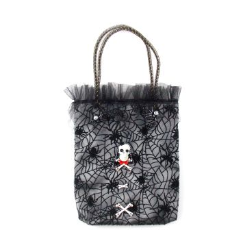 Sac à main araignée gris